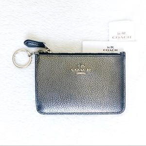 NWT Coach Wallet Gun Metal Color